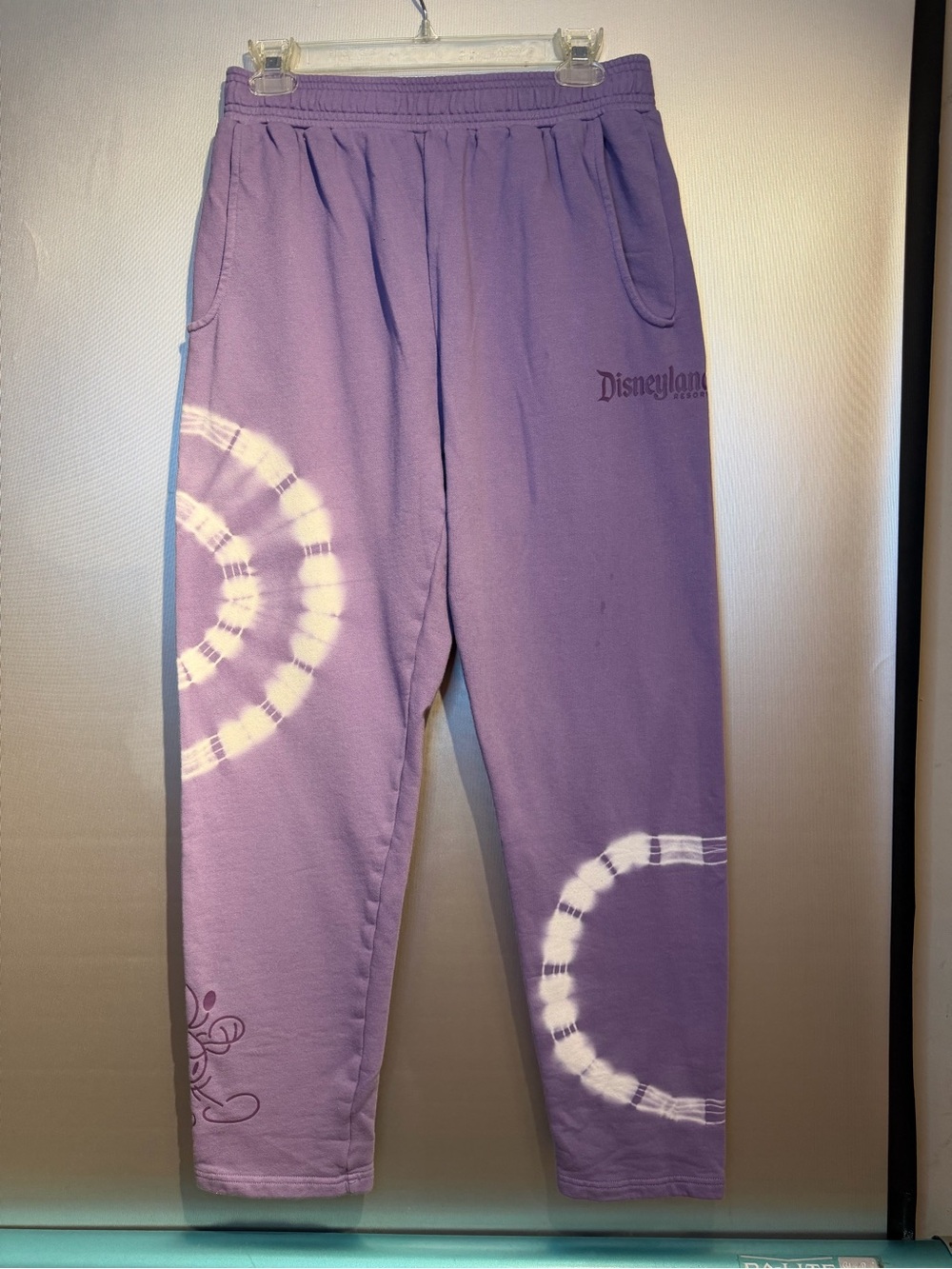 Disney Purple Tie-Dye Women’s Sweatpants size Small